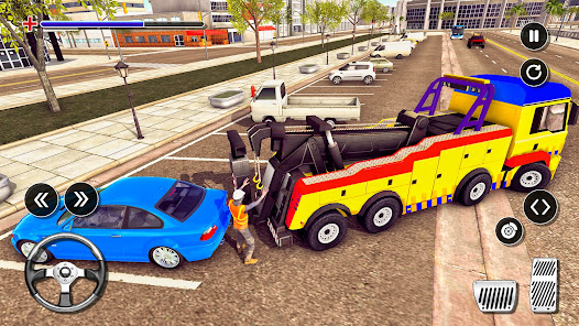 Captura de Pantalla 1 juegos de camiones de remolque android
