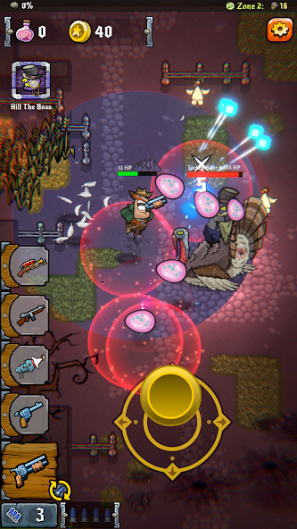 Wild Zombie West MOD APK screenshot