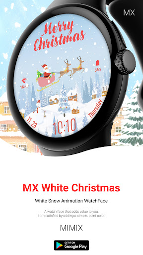 MIMIX White Christmas Watch