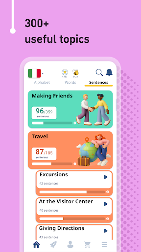 Learn Italian - 11,000 Words screenshot 3