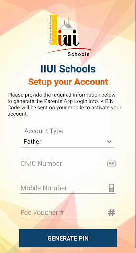 IIUI Schools Screen 3