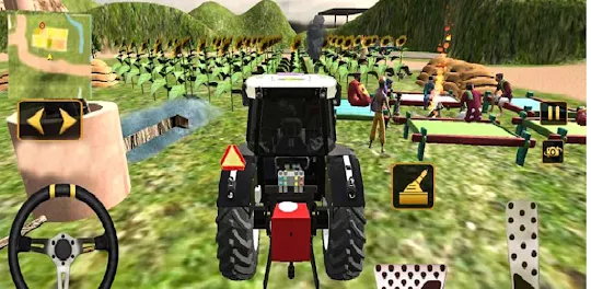 Big Tractor Simulator 3D Game