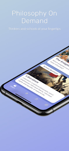 Android application Socraly Philosophy App screenshort