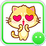 Stickey Kawaii Cat icon