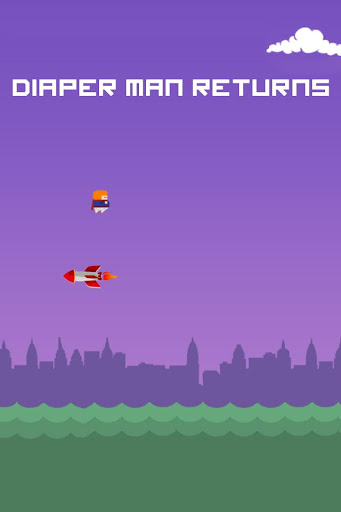 Diaper Man Returns -Super Hero Screenshot 2 - AppWisp.com