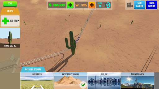 Roller Coaster Builder apkpoly screenshots 3