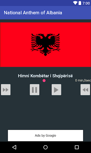National Anthem of Albania Screen 2