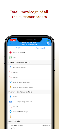 CSC Delivery App Kenya Screen 3