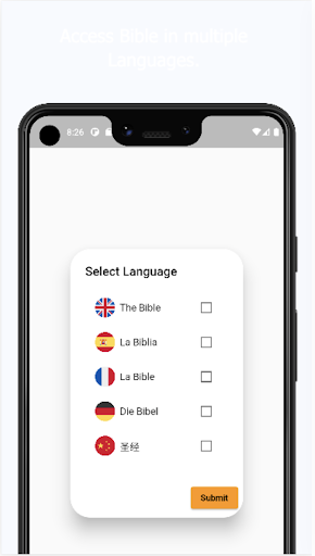 Android application Lingua Bible screenshort