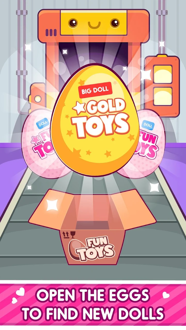 Cuties Doll Open Eggs Toy Game MOD