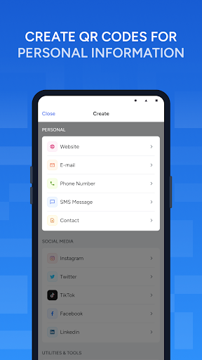 QR Scanner - Creator and Barcode