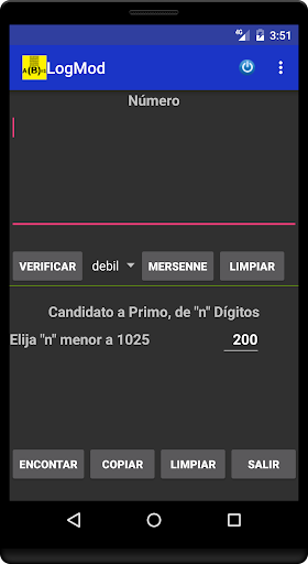 LogMod Screen 3