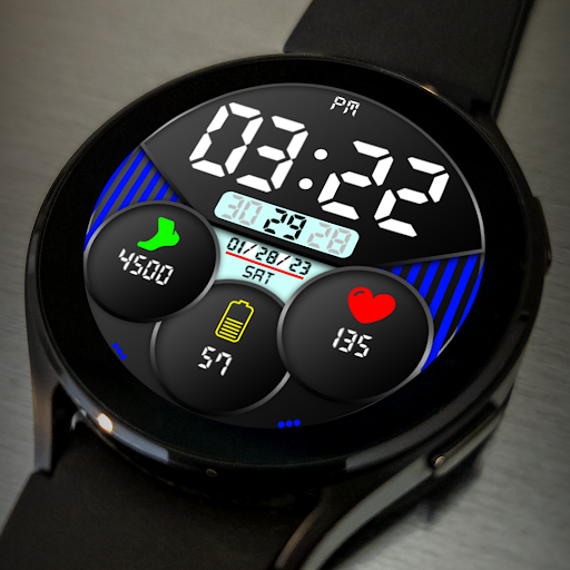 Key018 Digital Watch Face Screen 3