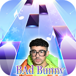 Cover Image of Download Bad Bunny On Piano Tiles 2020  APK
