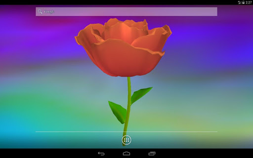 3D Rose Live Wallpaper