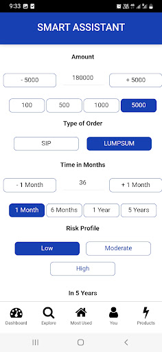 Android application Nirantar Wealth Management screenshort