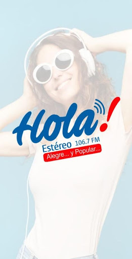 Android application Hola Estéreo screenshort