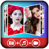 Photo Video maker with music-Photo to video icon