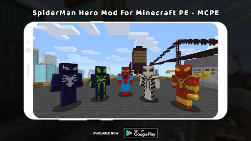 Spider Man mod for Minecraft