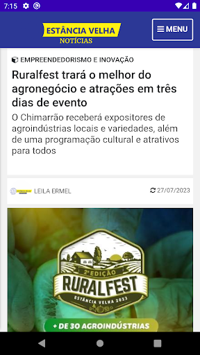 Estância Velha Notícias Screen 2