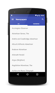Aperçu de l'application