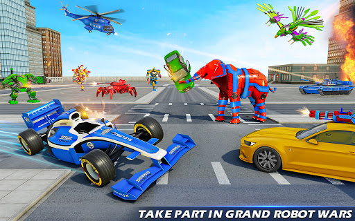 Spider Tank Robot Car Game u2013 Elephant Robot Game apkdebit screenshots 4