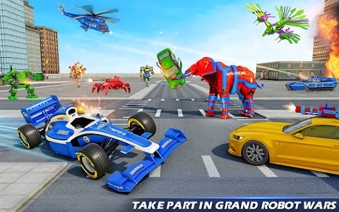 Spider Tank Robot Car Game – Elephant Robot Game Apk app for Android 4