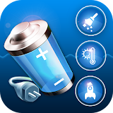 Battery saver, Charge booster, CPU Cooler, Cleaner icon
