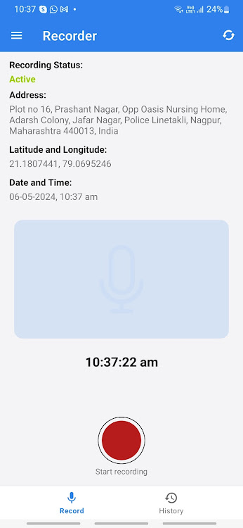 Birth Time Recorder - 1.0 - (Android)