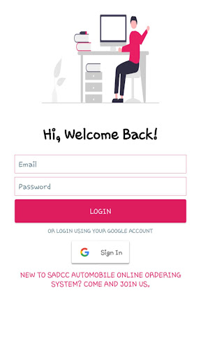 Android application SADCC screenshort