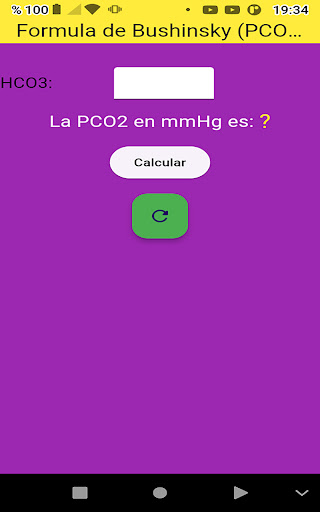 Formula de Bushinsky ( pCO2 ) screenshot 16