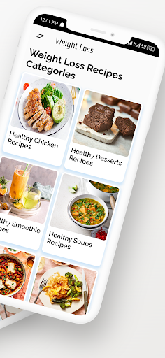 Weight Loss Recipes CookBook Screen 2