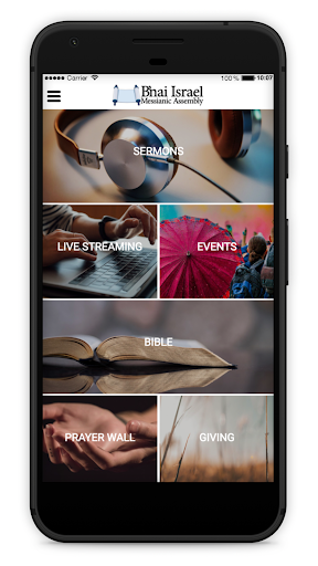 Android application BNai Israel Messianic Assembly screenshort