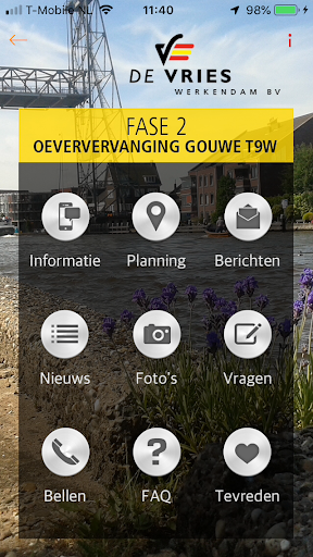 Android application Oeververvanging Gouwe T9W screenshort