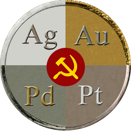 USSR coins of precious metals  Icon
