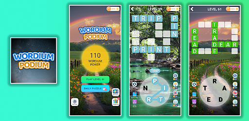 Wordium Podium - Puzzle Game