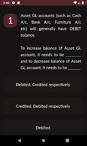 Accounting Quiz Screen 3