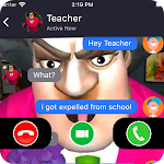 Cover Image of Download Fake Call from Scary Teacher 2.0 APK