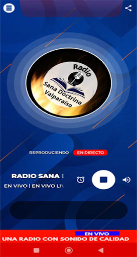 RADIO SANA DOCTRINA VALPARAISO Screen 2