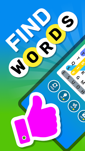 Android application Word Search - Find words games screenshort