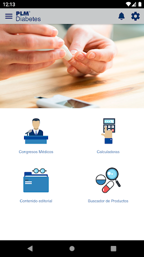 Android application PLM Diabetes screenshort