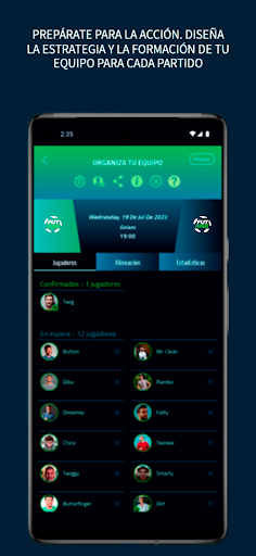 Futplayers Screen 3