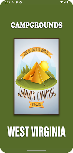Android application West Virginia Campgrounds screenshort