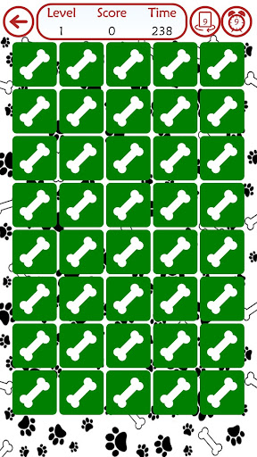 Dogs Memory Game Screen 3
