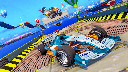 Android application Mega Stunt Car Stunt Games screenshort