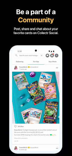 Screenshot of Collectr - TCG Collector App