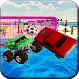 Water Surfing Car Soccer Ball icon