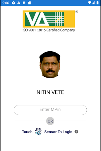 Android application VA Advisor Desk screenshort