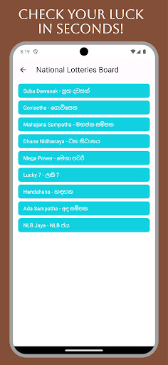 SL Lotteries Results