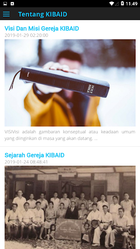 Sinode Gereja KIBAID Screen 3